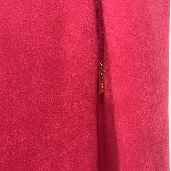 DKNY faux suede dress Pink - Picture 4 of 8